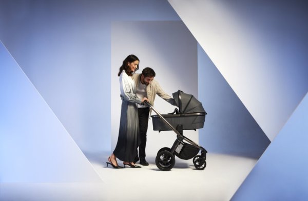 MUUVO SET Barnvagn 4i1 Quick SE 2 Diamond graphite set + CBX By CYBEX Aton B2 i-Size + bas