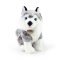 Rappa Câine de pluș husky așezat 30 cm ECO-FRIENDLY