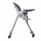 CHICCO Esszimmerstuhl Polly Easy – Grau Melange