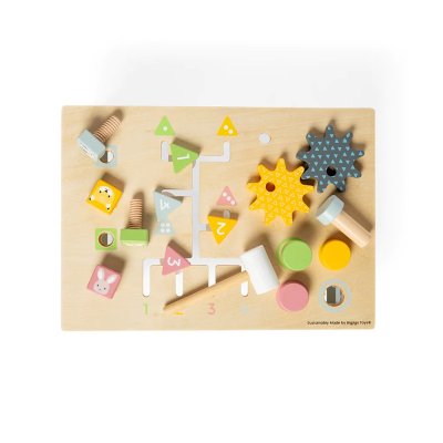 Bigjigs Toys Werkbank mit Hammerbank