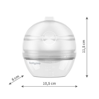 BABYONO Milk Me 2in1 Milchpumpe und Muttermilchsammler