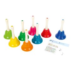small foot Conjunto de sinos para pequenos músicos 8 peças