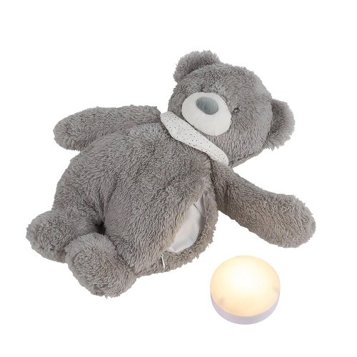 Philips AVENT Babymonitor video SCD891/26+NATTOU Soother 4 in 1 Sleepy Bear Grå 0m+