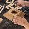 EscapeWelt Rompecabezas 3D de madera Pirámide