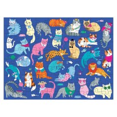 Mudpuppy Puzzle double-face Cani e gatti 100 pezzi