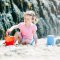 Bigjigs Toys Wiaderko plażowe jasnoniebieskie