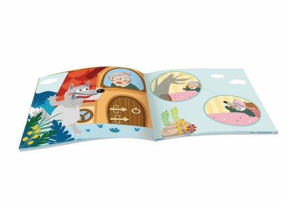 2Kids Toys Kocke Pravljica o Rdeči kapici