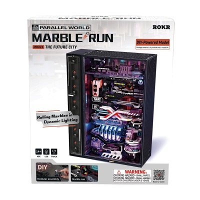 RoboTime 3D Puzzle mecanică pistă cu bile Orașul viitorului