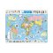 Puzzle Educativo Larsen Mundo Mapa Político 107 peças