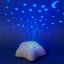 PABOBO Magischer Nachthimmel-Sternprojektor mit batteriebetriebener Melodie – Star Blue