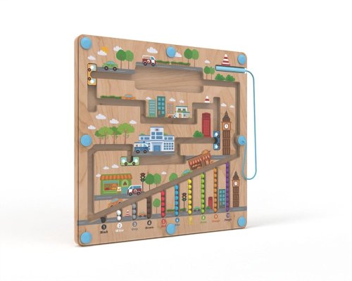 2Kids Toys Magnetische Spielplatte City