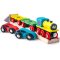 Bigjigs Rail Güterzug mit Autos und Schienen