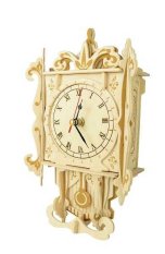 Woodcraft Puzzle 3D din lemn ceas cu pendul
