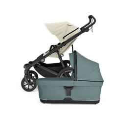 Wózek spacerowy THULE Urban Glide, 4-kołowy, beżowy/mid niebieski, zestaw S