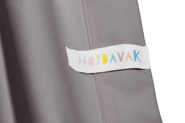 Hängende Textilhängematte grau HOJDAVAK JUNIOR