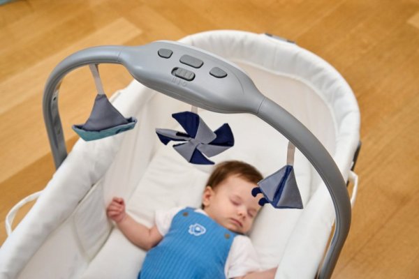 CHICCO Spjälsäng/säng/stol Chicco Baby Hug Pro - Earl Grey