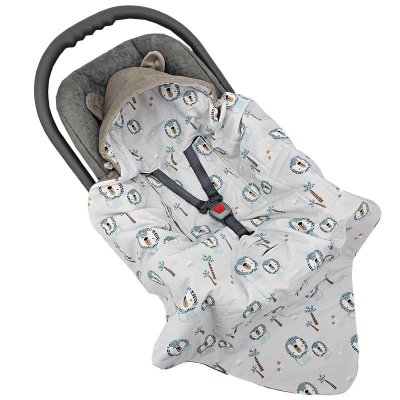 EKO Śpiworek do fotelika samochodowego Velvet Lion beige