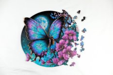 EscapeWelt Drewniane puzzle Motyl 200 elementów