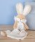 Doudou Set de regalo - Conejito de peluche con mantita de 31 cm beige