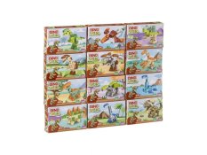 L-W Toys Zestaw klocków Dinozaur 12 w 1