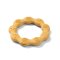 BABYONO Silicone teether Yellow ring