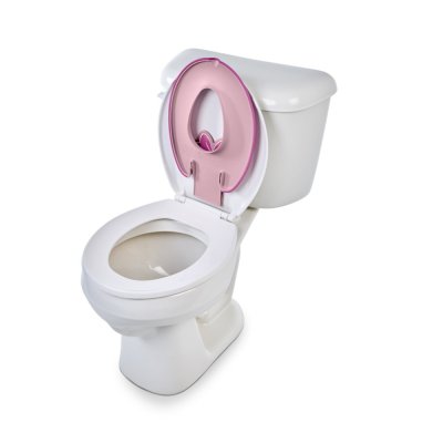 BRIGHT STARTS Flip & Sit™ MINNIE MOUSE™ Toilettensitzverkleinerer mit Klebefunktion, 18m+, bis 23kg