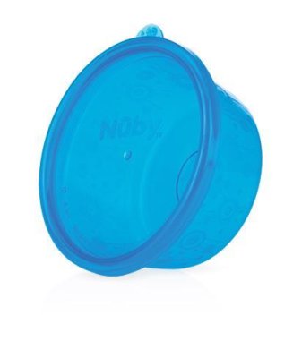 NUBY Snack tál fedővel, 300 ml, 6 m+ (6 db)