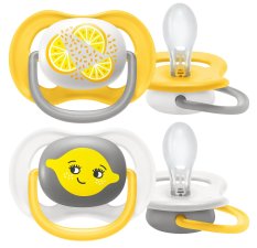 Philips AVENT Suzetă Ultra aer neutru (citrice) 6-18m, 2 buc