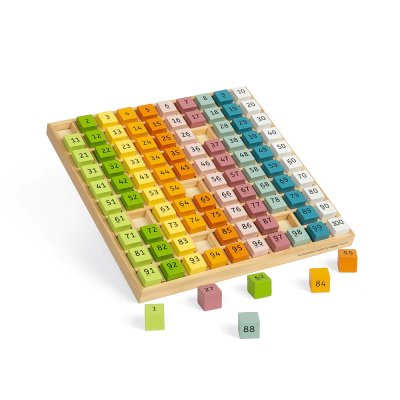 Bigjigs Toys FSC® Pladenj s številkami
