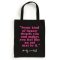 Galison Tote Bag Warhol Bloemen - Roze