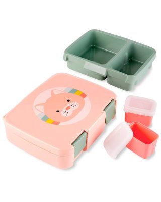 SKIP HOP Zoo Bento Lunchbox Katze 3J+