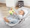 Cagnolino di peluche arcobaleno da appendere