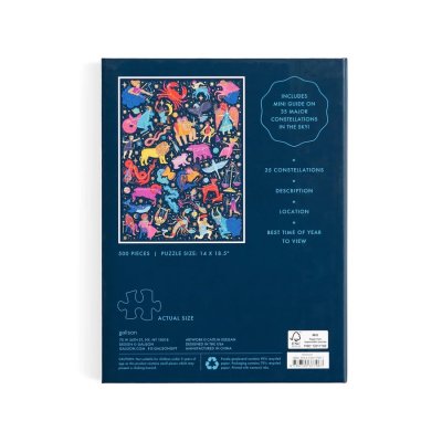 Puzzle Galison Constelações do Zodíaco 500 peças