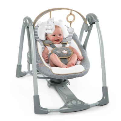 INGENUITY Baloiço Convertível de Viagem com Melodia Bella Teddy™ 0m+ até 9kg