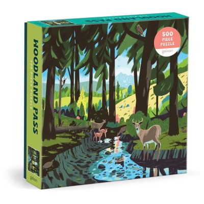Galison Puzzle Paesaggio Forestale 500 Pezzi
