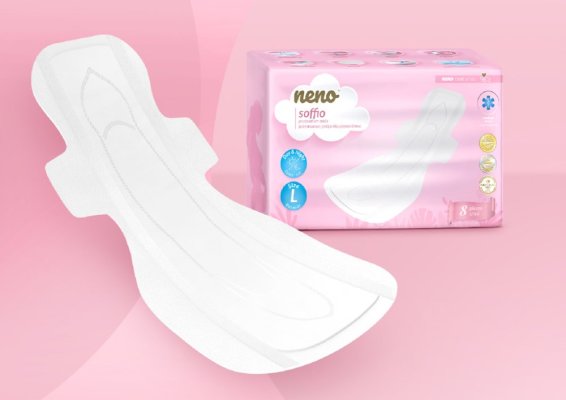 NENO Wochenbett-Einlagen mit Flügeln Soffio 8 Stk.