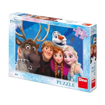 Dino Puzzel Frozen selfie 24 stukjes