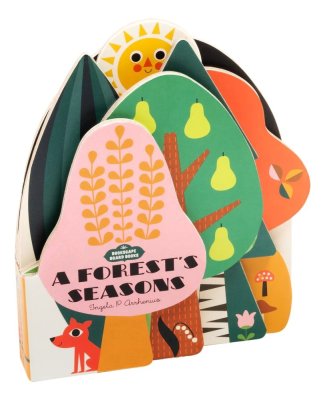 Chronicle Books Livro de tabuleiro paisagem: As estações do ano na floresta