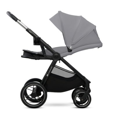 KINDERKRAFT Kombinirani voziček Nea 2 2v1 Platinum Grey