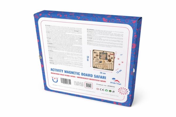 2Kids Toys Magnetic Play Board Safari
