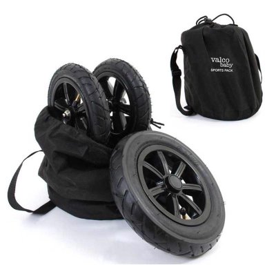 VALCO BABY Aufblasbare Räder für die Kinderwagen Trend 4 und Ultra Trend