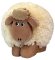 2Kids Toys Wooden Figure XL pompom Sheep