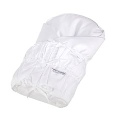 Zavinovačka šnurovacia pevná chrbát ANGEL - Outlast® - biela