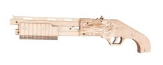 Woodcraft Puzzle 3D in legno Arma elastici Mossberg