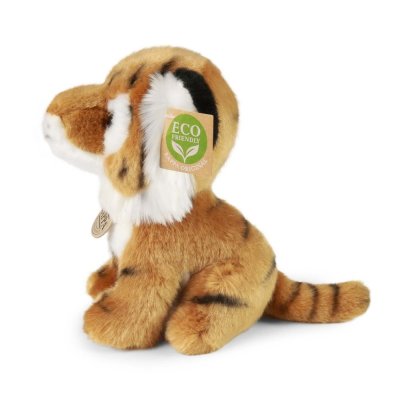 Rappa Pluszowy tygrys siedzący 18 cm ECO-FRIENDLY