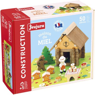 Jeujura Wooden Construction Set 50 Pieces Beehive