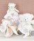 Doudou Conjunto de presente Urso de peluche com manta 30 cm cinzento