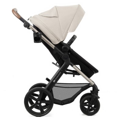 KINDERKRAFT Kombikinderwagen Moov 2 3in1 Moonlight Grey - Schaumstoffräder