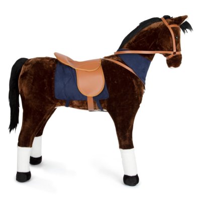 small foot Cavallo da seduta XL marrone con suono