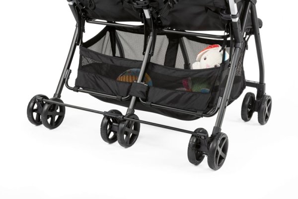 CHICCO Wózek bliźniaczy sportowy Ohlala Twin Black Night
